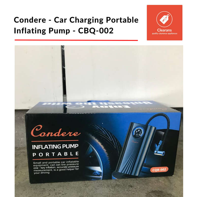 Condere - Car Charging Portable Inflating Pump (COLLECTION ONLY)