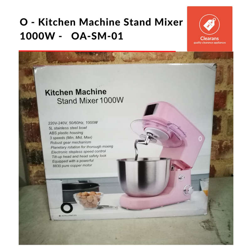 O - Kitchen Machine Stand Mixer 1000W