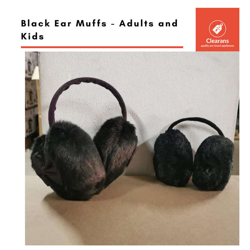 Black Ear Muffs Combo For Adults and Kids