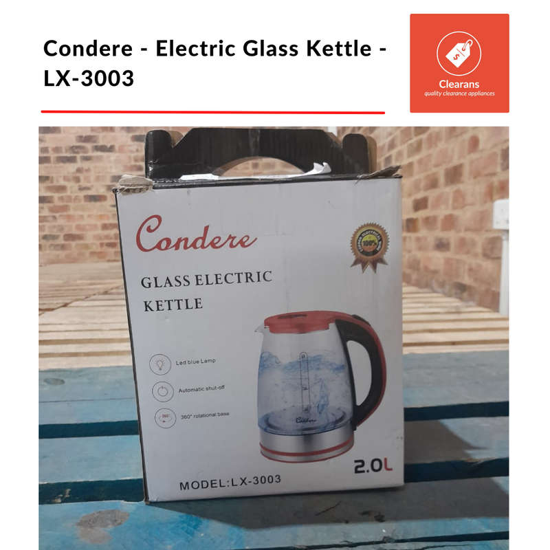 Condere - Electric Glass Kettle - LX-3003