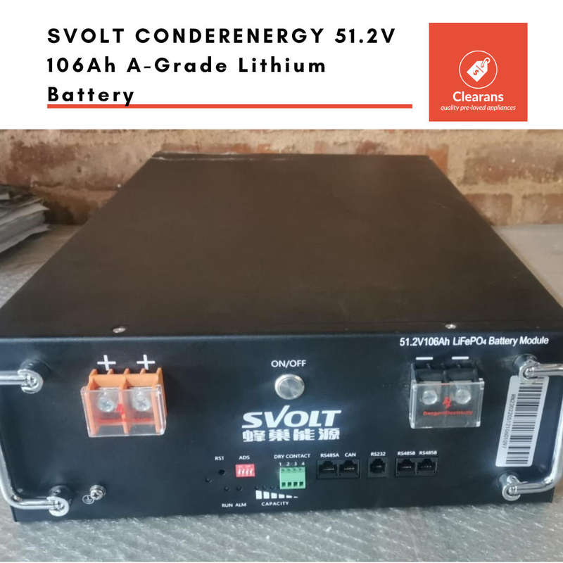 SVOLT CONDERENERGY 51.2V 106Ah A-Grade Lithium Battery