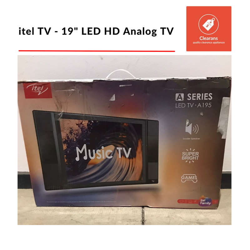 itel TV - 19" LED HD Analog TV