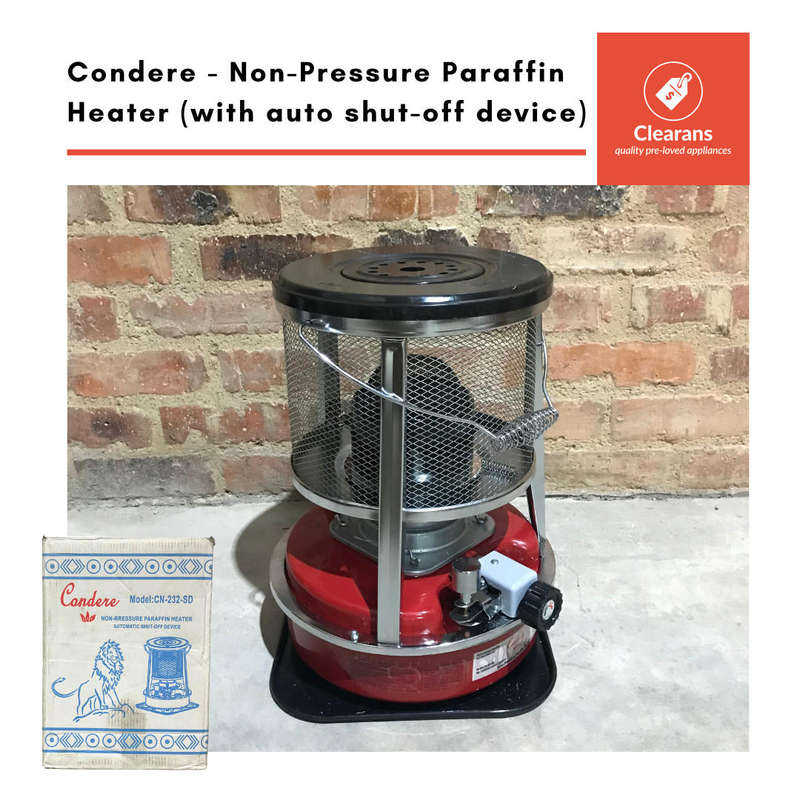 Condere Non-Pressure Paraffin Heater - 3L ( COLLECTION ONLY)