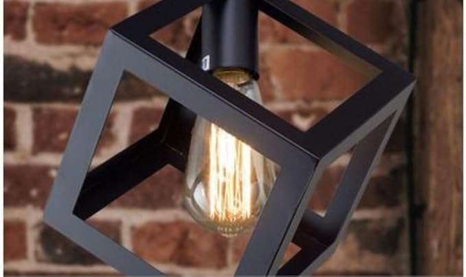 Geometric metal lampshade pendant Lamp