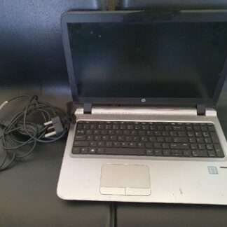 HP laptop with charger
