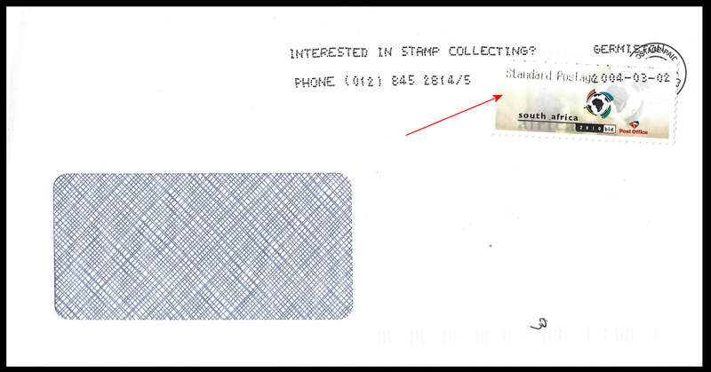 2003 Virtual Frama Commercially Used on Cover, Very Scarce