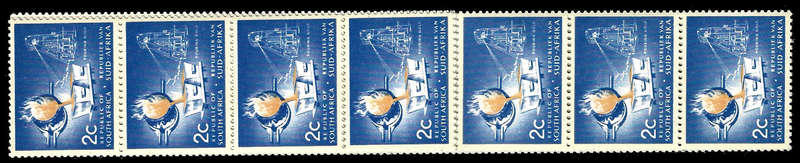 1971 SACC 290e, Complete Coil strip of 22, Very Scarce, CV R 2,640+