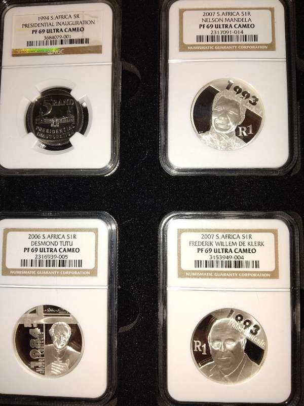 1994/2007 Graded Coins All PF 69 Ultra Cameo plus Genuine Signed Covers