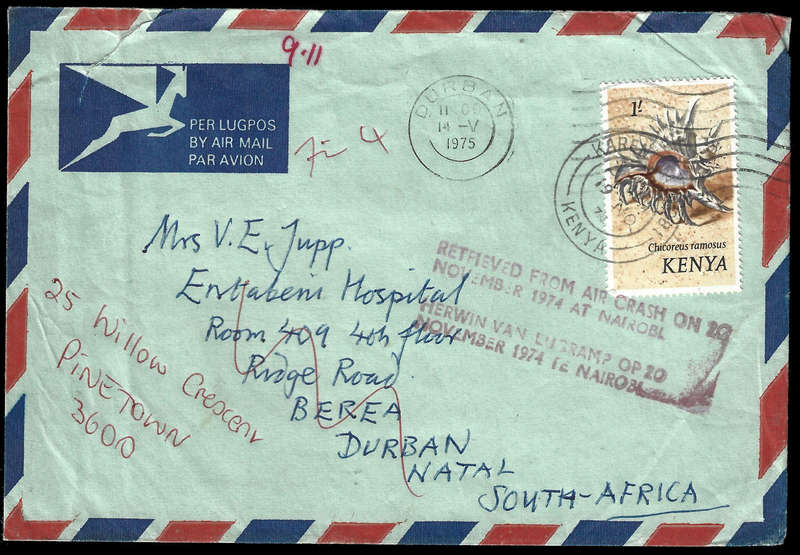 Crash cover from Lufthansa flight 540