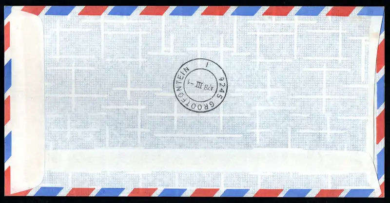 1978 SOUTH WEST AIRWAYS FLIGHT COVER # 1 and 1a, SIGNED BY CAPTAINS