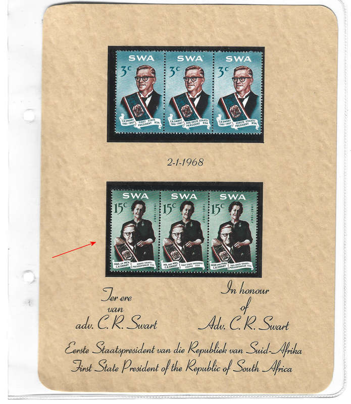 1969 RSA/SWA U.P.U. Congress in Tokyo, Complete Folder with ALL THE SPECIAL PAPER PRINTINGS etc