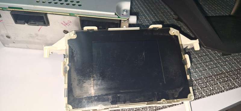 Infotainment system ford fiesta 2014 (fascia panel + head unit + control unit + cell phone holder)