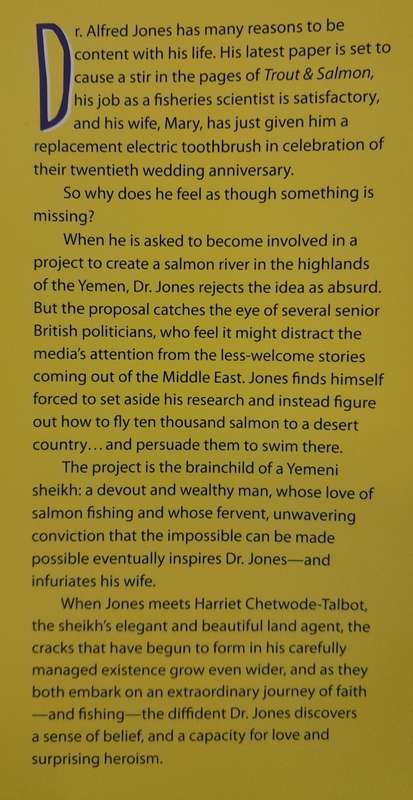 Salmon Fishing in the Yemen by Paul Torday