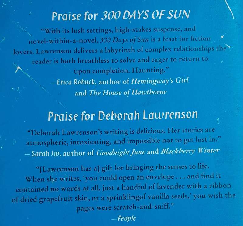 300 Days of Sun by Deborah Lawrenson