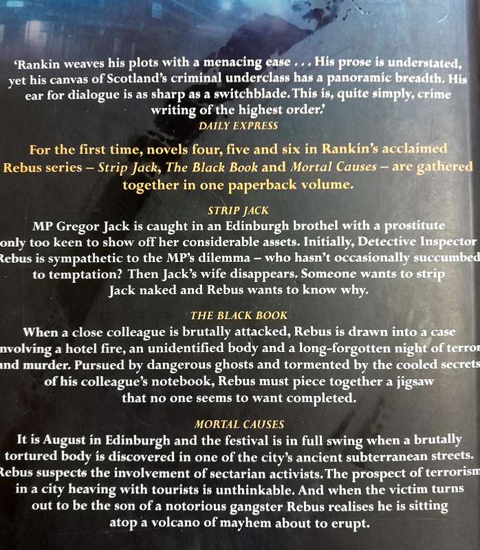Rebus: The St Leonard Years :Strip Jack and The Black Book and Mortal Causes by Ian Rankin