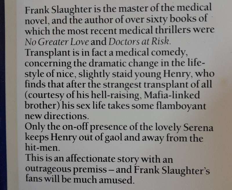 Transplant by Frank G Slaughter
