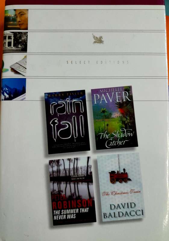 Readers Digest 4 Authors in 1 book Rainfall & The Christmas train & The Shadow catcher & The Summer