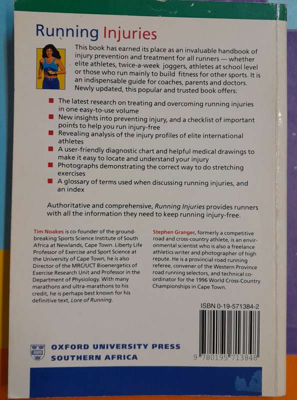 Walking and Light Running by Dr. Klaus Bos and Running Injuries by Tim Noakes