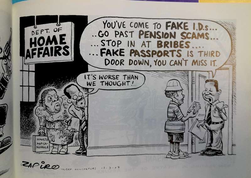 Zapiro Take Two Veg and Call me in the Morning by Jonathan Shapiro