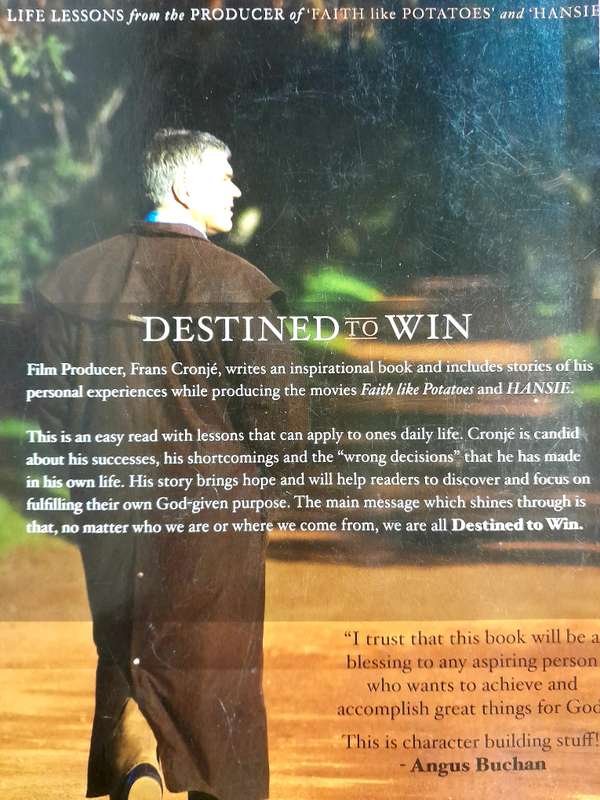 Destined to Win by Frans Cronje