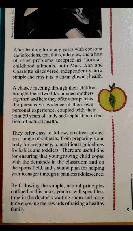 Healthy Kids The Natural Way by Mary-Ann Shearer