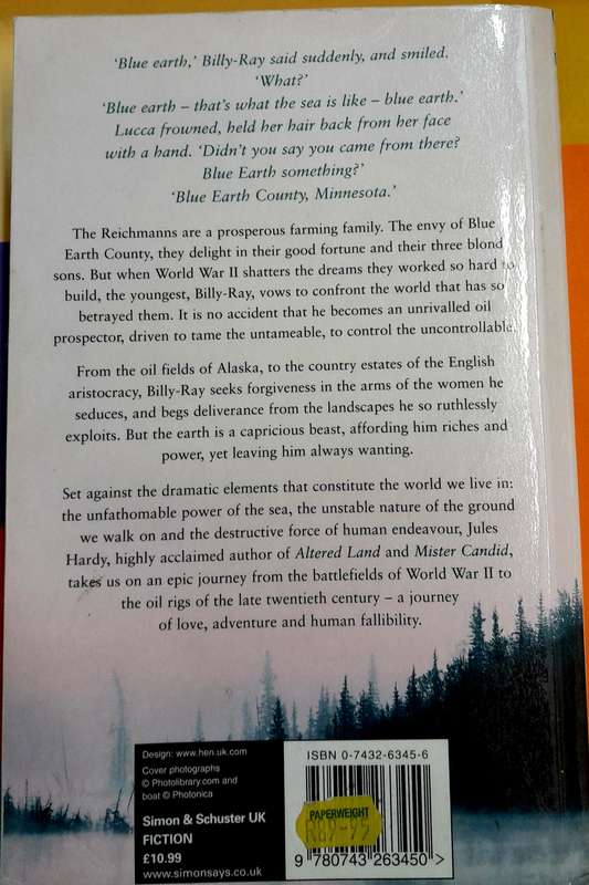 Blue Earth by Jules Hardy