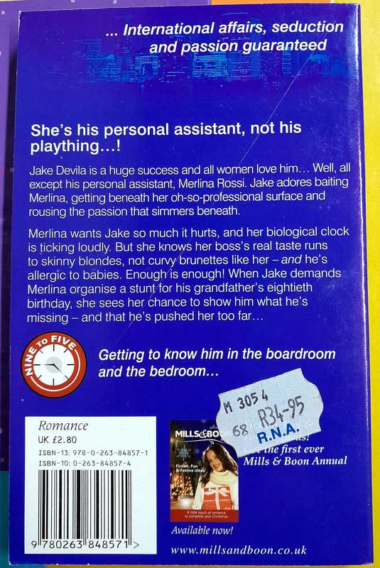 The Playboy Boss's Chosen Bride by Emma Darcy Mills and Boon Modern