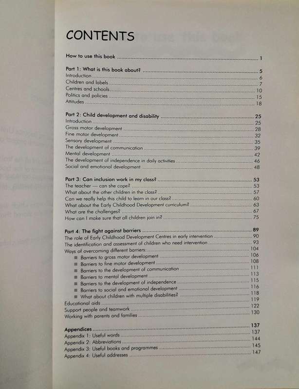 The Welcome Book A Guide to help Teachers include children with disabilities into the classroom
