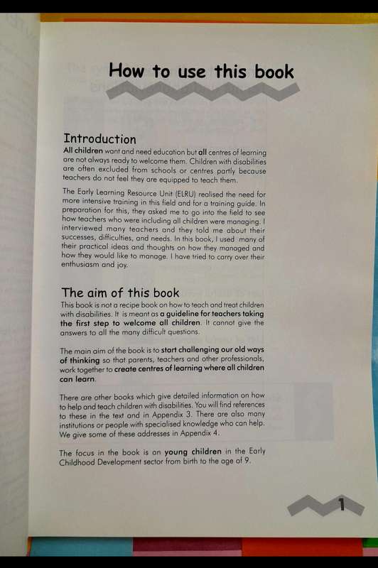 The Welcome Book A Guide to help Teachers include children with disabilities into the classroom