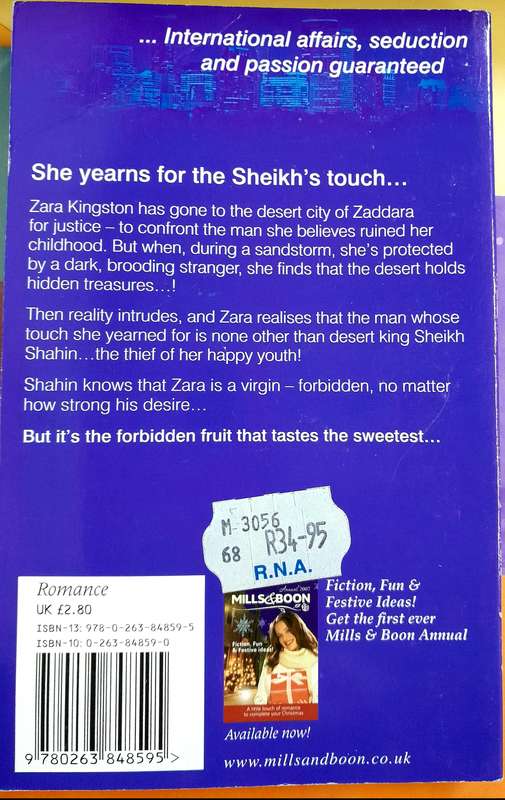 Bedded by the Desert King by Susan Stephens Mills and Boon Modern