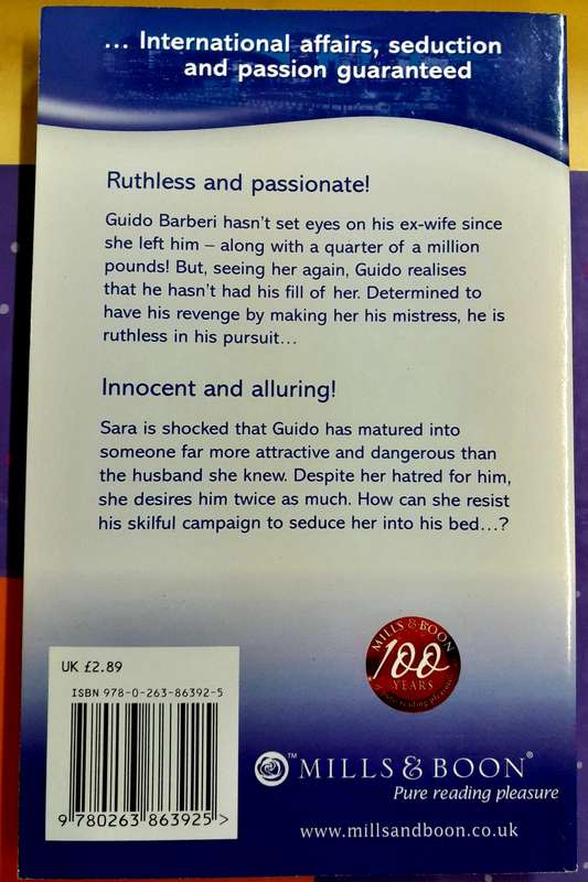 The Italian Billionaire's Ruthless Revenge by Jacqueline Baird Mills and Boon Modern