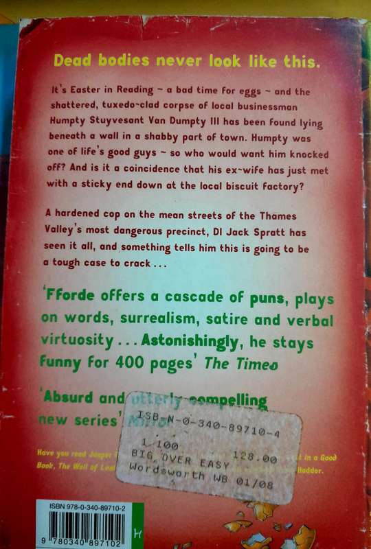 The Big Over Easy by Jasper FForde