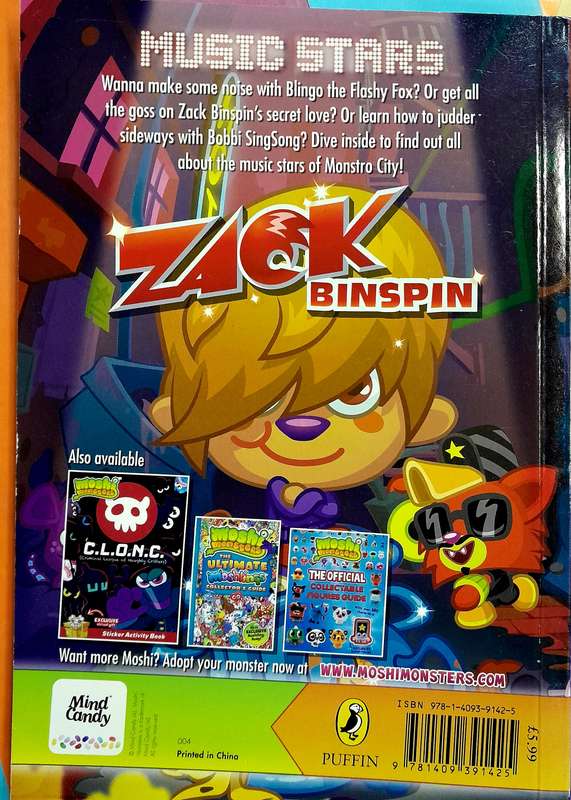 Moshi Monsters Music Stars