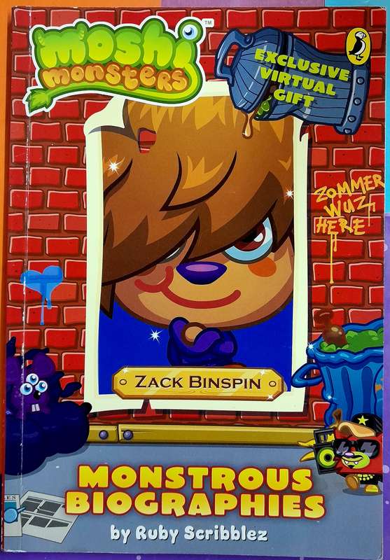 Moshi Monsters Zack Binspin