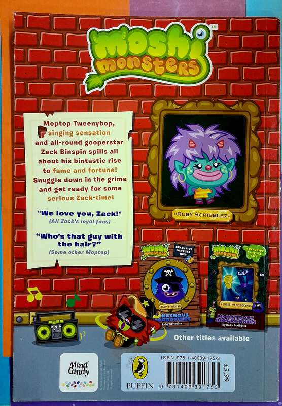 Moshi Monsters Zack Binspin