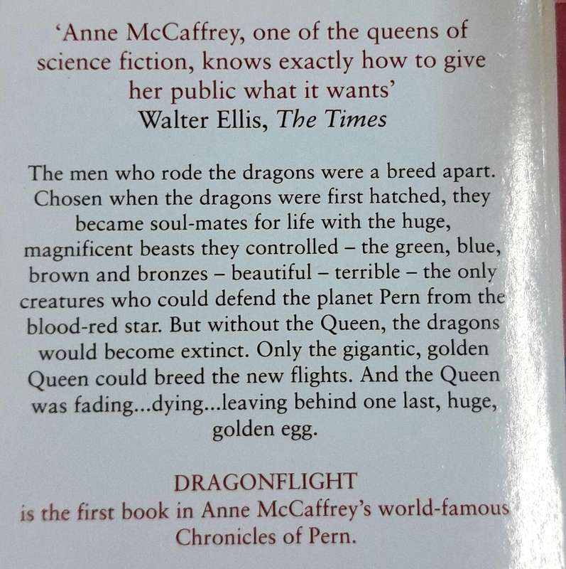 Dragonflight The First Chronicle of Pern by Anne McCaffrey