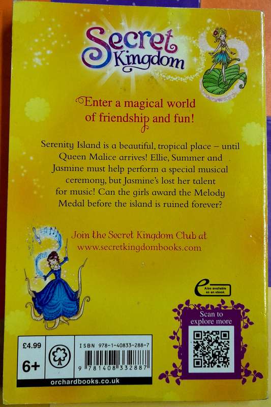 Secret Kingdom Melody Medal by Rosie Banks