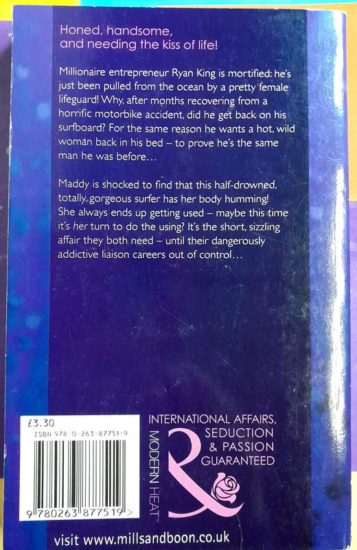 Surf, sea and a sexy stranger by Heidi Rice Mills and Boon Modern