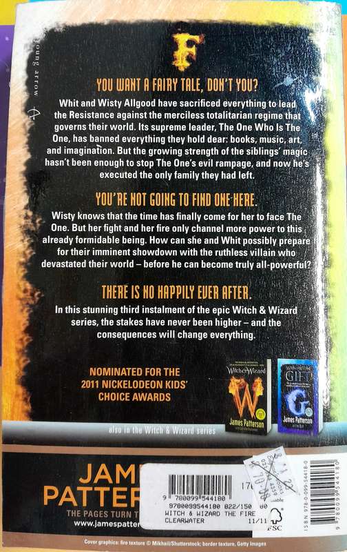Witch and Wizard The Fire by James Patterson
