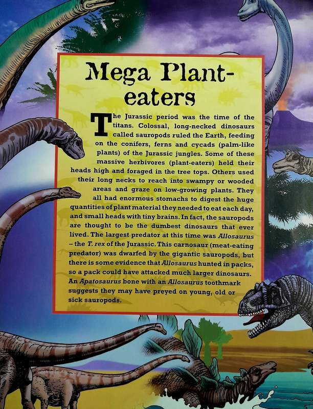 Mega Plant-Eaters Dinosaurs by Igloo Books