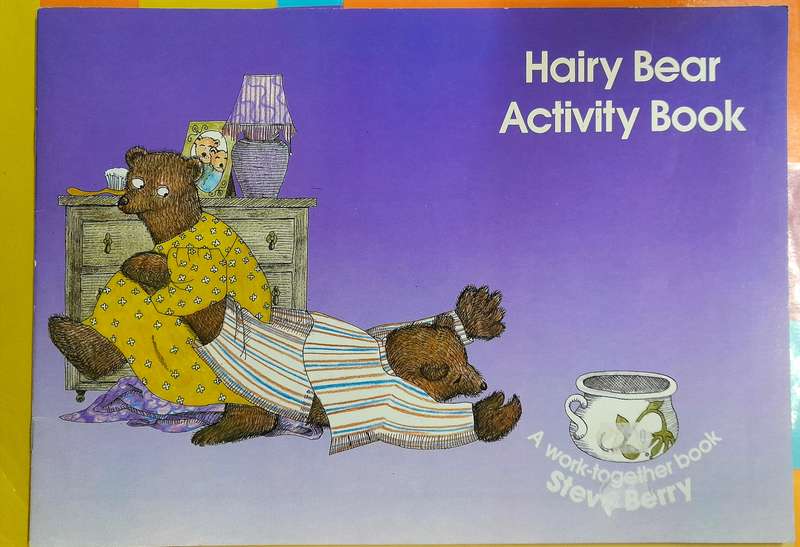 Hairy Bear Activity Book