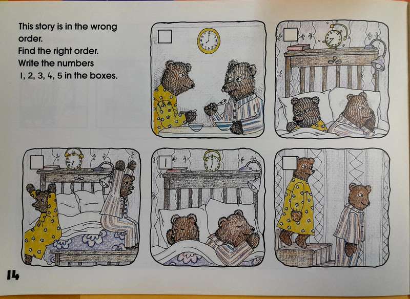 Hairy Bear Activity Book