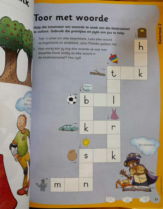 Slimkoppe Afrikaans Huistaal Graad 1