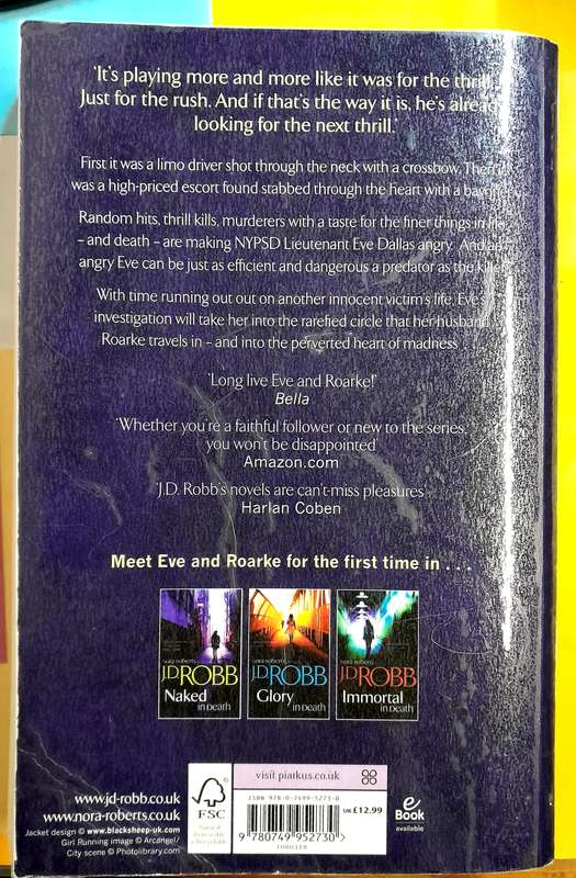 Indulgence in Death by J.D.Robb