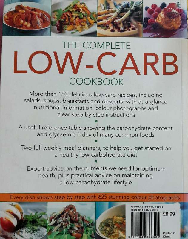 The Complete Low-Carb Cookbook by Elaine Gardner