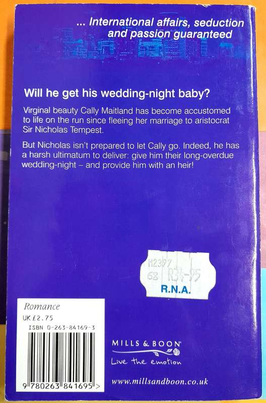 His wedding night heir by Sara Craven Mills and Boon Modern