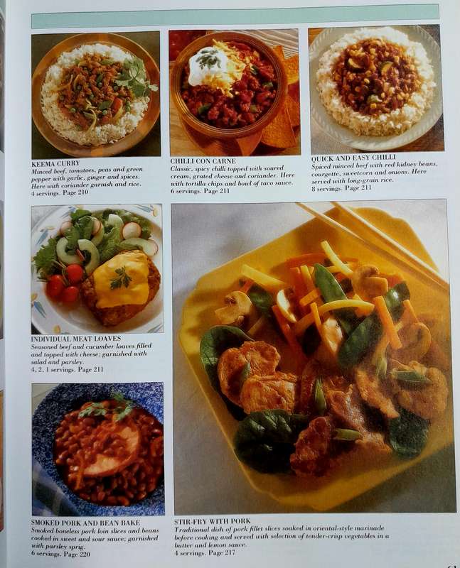Readers Digest Microwave Cookbook with 600 Recipes