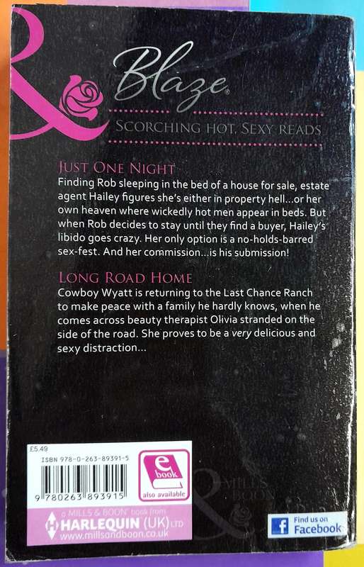Just one night and Long Road Home 2 in one Harlequin