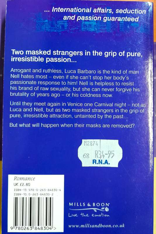 In the Venetians Bed by Susan Stephens Mills and Boon Modern