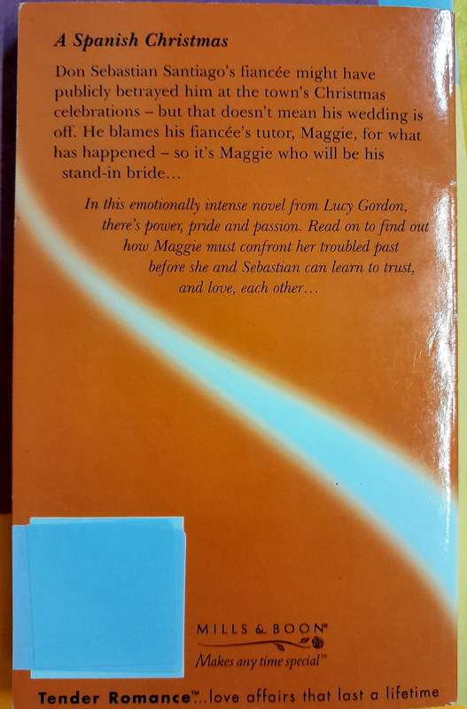 The Stand in Bride by Lucy Gordon Mills and Boon Tender Romance